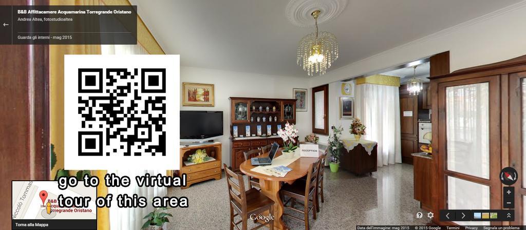 Affittacamere Acquamarina โอริสตาโน ภายนอก รูปภาพ